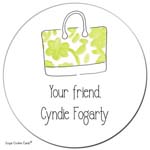 Sugar Cookie Gift Stickers - Beach Bag